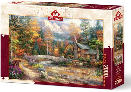 Art Puzzle puzzle paesaggio Nature's Call - 2000 pezzi cartone-2