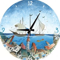 Art Puzzle orologio puzzle Aqua City - puzzle 570 pezzi multicolore