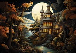 Art Puzzle puzzle Rokoko Landhaus - 2000 pezzi di divertimento