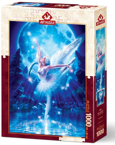 Art Puzzle puzzle Lago dei Cigni Balletto - 1000 pezzi puzzle d'arte-2