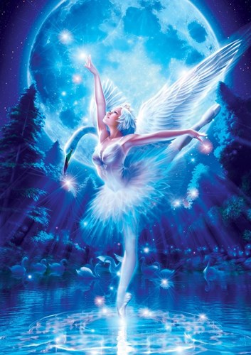 Art Puzzle puzzle Lago dei Cigni Balletto - 1000 pezzi puzzle d'arte