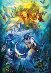 Art Puzzle puzzle principesse giorno e notte - 1000 pezzi cartone