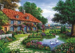 Art Puzzle puzzle The Garden - 1500 pezzi puzzle paesaggio