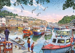 Art Puzzle puzzle The Little Fishermen at the Harbour - 1000 pezzi