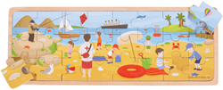Puzzle Bigjigs Al mare