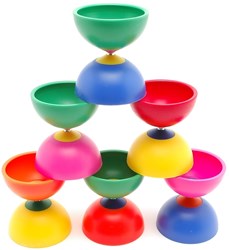 Mr Babache giocattolo diabolo Millenium Rainbow per principianti