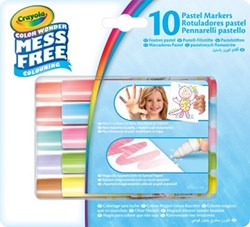 Crayola pennarelli Color Wonder mini marker 10 pezzi colori pastello