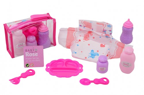 Set per la cura Baby Rose Baby Rose in borsa 27655