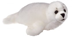 Heunec peluche cucciolo di foca bianco 28cm giocattolo bambini