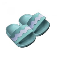 Heless ciabatte da bagno per bambole verde menta 38-45 cm - accessorio bambola
