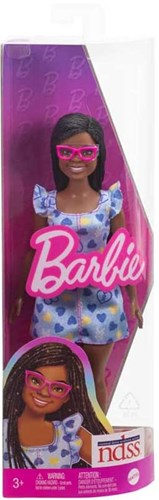 Mattel bambola fashion Barbie - Bambola con sindrome di Down - vestito a cuori