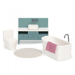 Lundby set bagno casa delle bambole - accessorio giocattolo
