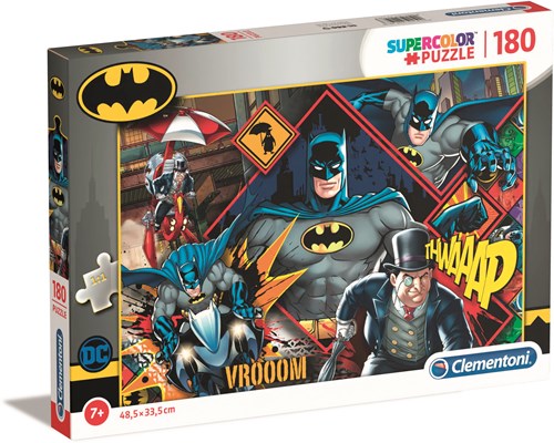 Clementoni puzzle Batman - 180 pezzi - puzzle in cartone per bambini-2