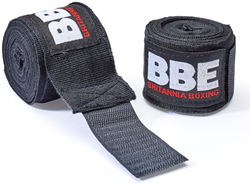 BBE Boxing fasce da boxe nere 3,5m - protezione per pugili