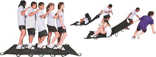 Spordas Activi-T-Blanket tappeto da gioco per attività di gruppo e palestra