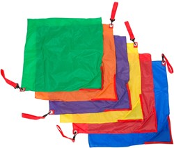 Spordas bandiere ritmo set di 6 - bandiere da danza colorate per bambini
