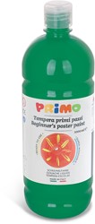 Colore per poster pronto all'uso Primo Beginners, flacone da 1000 ml con tappo a flusso verde scuro