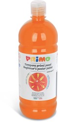 Colore per poster pronto all'uso Primo, flacone da 1000 ml con tappo a flusso arancione