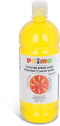 Colore per poster pronto all'uso Primo, flacone da 1000 ml con tappo di controllo del flusso, giallo
