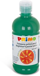 Colore per poster pronto all'uso Primo Beginners, flacone da 500 ml con tappo dosatore verde scuro