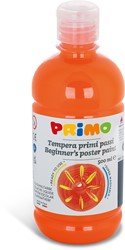 Colore per poster pronto all'uso Primo Beginners, flacone da 500 ml con tappo a flusso arancione