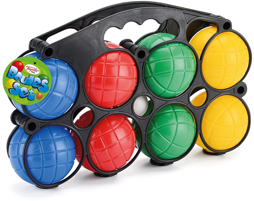 Toyrific Set Bocce in plastica - Gioco da esterno per bambini e adulti
