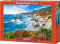 Castorland puzzle Costa di Big Sur California USA - 2000 pezzi paesaggio-2