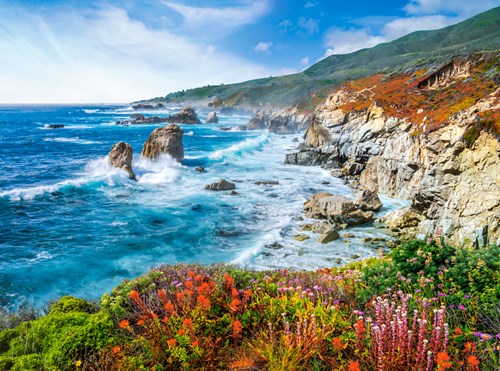 Castorland puzzle Costa di Big Sur California USA - 2000 pezzi paesaggio