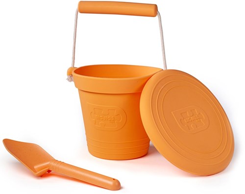 Bigjigs eco schep - abrikoos oranje