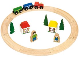 Treni in legno Bigjigs