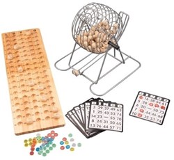 Longfield Games Set di rulli Lotto/Bingo (1-90)