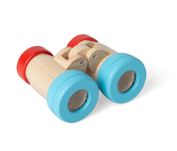 BigJigs binocolo in legno giocattolo - set esploratore bambini - sostenibile