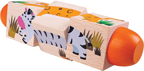Blocchi da ritorcere Bigjigs Jungle (6)