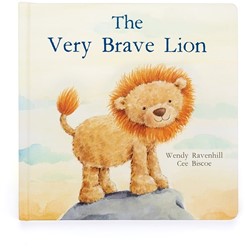 Jellycat Libro Leo, Il libro del leone coraggioso