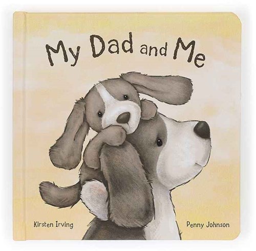 Jellycat libro cane Hundchen Schnuck Und Sein Papa libro cartonato regalo-3