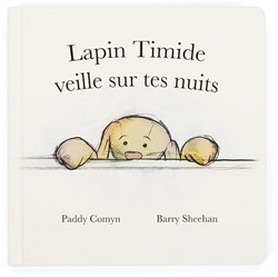 Jellycat libro magico Lapin Timide Veille Sur Tes Nuits - libro per bambini