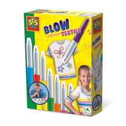 Ses pennarelli airbrush per tessuti - 7 colori - decora abiti
