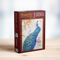 Magnolia puzzle 1000 pezzi - puzzle colorato per bambini-2