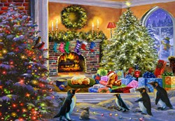 Bluebird Puzzle A Magical View to Christmas -  Teile