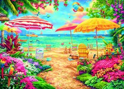 Bluebird Puzzle A Perfect Day at the Beach -  Teile