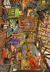 Bluebird Puzzle Adirondack Porch -  Teile