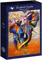 Bluebird Puzzle puzzle African Colours - 1000 pezzi animali-2