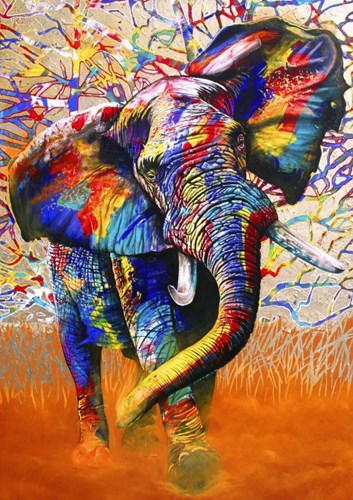 Bluebird Puzzle puzzle African Colours - 1000 pezzi animali
