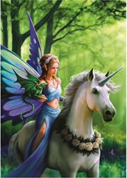 Bluebird Puzzle puzzle Anne Stokes - Realm of Enchantment - 1500 pezzi fantasy