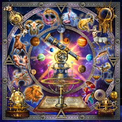 Bluebird Puzzle Astro Constellation - puzzle 1000 pezzi fantasia