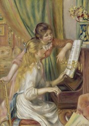 Bluebird Puzzle Auguste Renoir - Young Girls at the Piano, 1892 -  Teile
