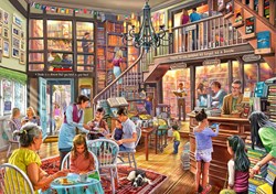 Bluebird Puzzle Bookshop Tearoom -  Teile