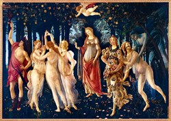Bluebird Puzzle puzzle Botticelli La Primavera 1000 pezzi arte