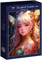 Bluebird Puzzle puzzle Butterfly Girl - puzzle da 300 pezzi-2