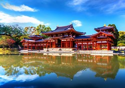 Bluebird Puzzle Byodo-In Temple -  Teile